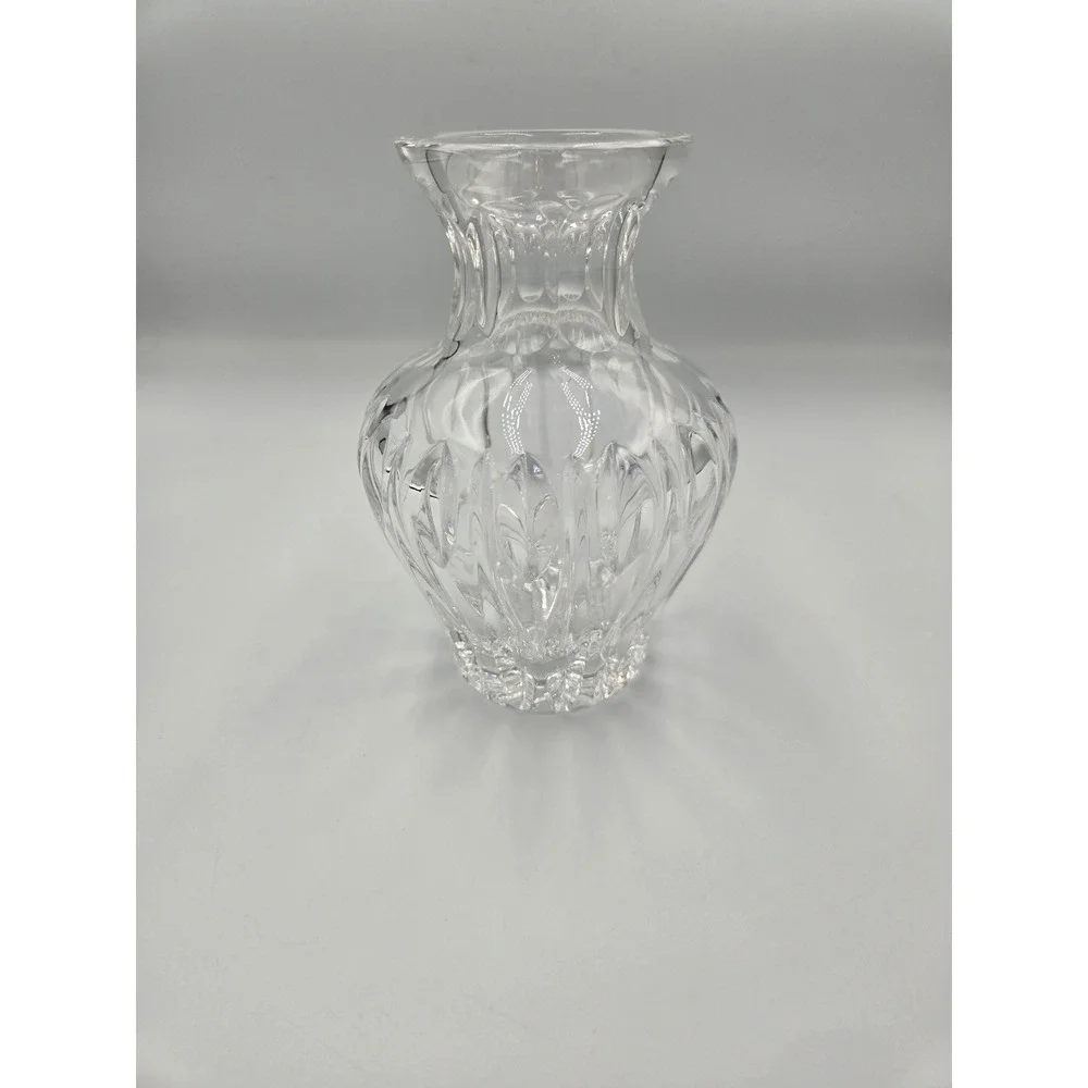 Marquis by Waterford Crystal‎ Vase 6.25 Inch Clear Cut Glass Urn Flower Vase